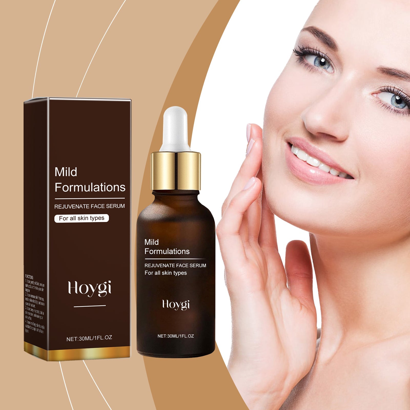 Hoygi Face Care Essence Moisturizes, Hydrates, Rejuvenates And Nourishes Skin With Gentle Ingredients