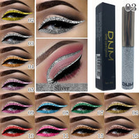 16 Colours Shiny Pearlescent Metallic Eyeliner Eyeshadow Pen Glitter Matte Liquid Eyeliner Waterproof Lasting Maquiagem TSLM1