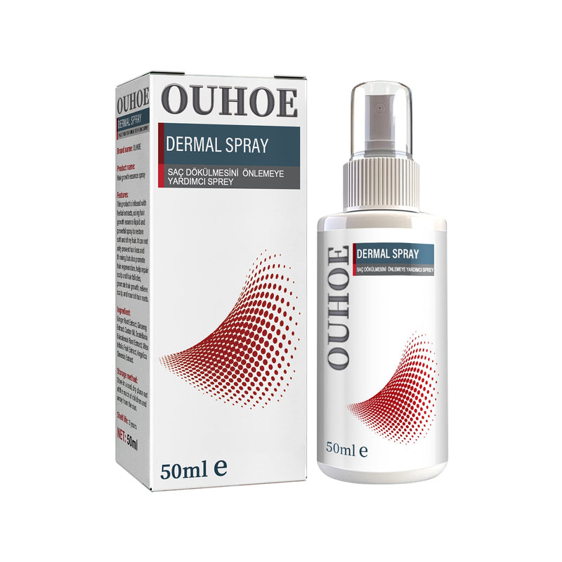OUHOE Hair Essence Spray, Prevent Hair Loss Repair Hair Dry And Frizzy Moisture And Dense Hair Essence