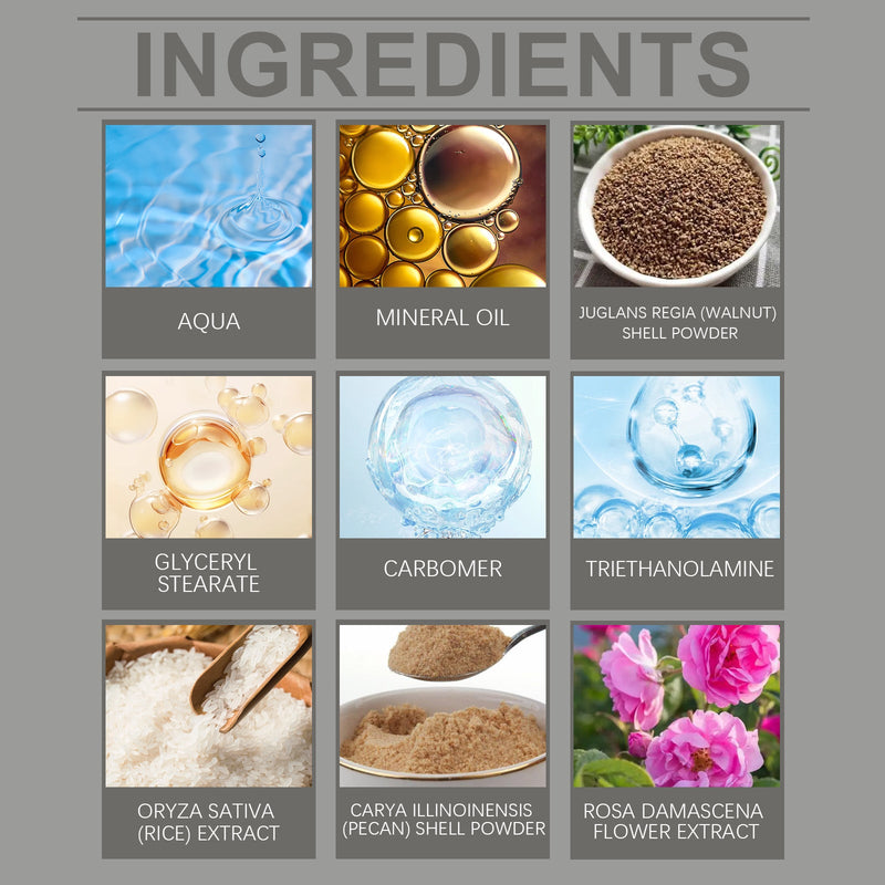 WoodSleep Facial Scrub, Cleanses And Exfoliates The Skin With Mild Ingredients That Lighten The Ski