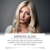 Nourishing Purple Conditioner Hair Care Soft Shine Improve Dry Hair Color Long Lasting Conditioner