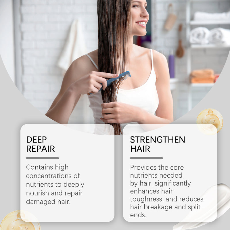 Hoegoa Soft Moisturizing Non-Evaporative Film Deeply Nourishes And Repairs Hair Texture Non-Evaporative Film Hair Glow