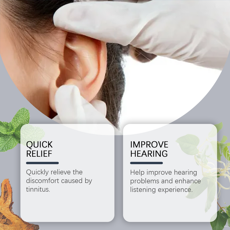 Tinnitus Relief Cream, Daily Gentle Ear Cleansing Care Nourishing Ear Care Cream