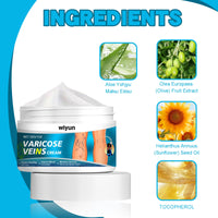 Varicose Veins Cream, Muscle Soreness And Swelling Relief Discomfort Smoothing Blood Vessel Massage Cream