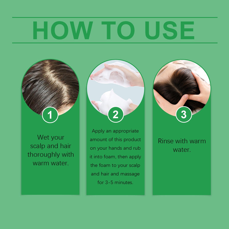 Control Oily Scalp Care Shampoo Moisturizing Repair Nourishing Dry Hair Smooth Shampoo
