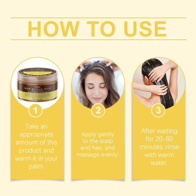 Batana Hair Care Cream Gently Nourishes Hair, Brightens Hair, Softens And Lustrous Hair Care Cream