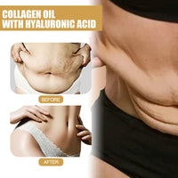 OUHOE Firming Collagen Oil, Shows The Curves Of The Body, Firming Shaping And Slimming Body Essential Oil