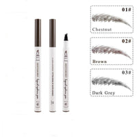 4 Colors 4 Head eyebrow pencil microblading eyebrow tattoo pen for brwi eyebrows shades makeup cosmetics sourcil eye brow pencil