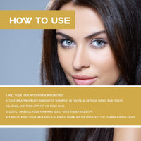 Black Hair shampoo Black Hair Care Smooth hair massage scalp moisturizing hair deep clean