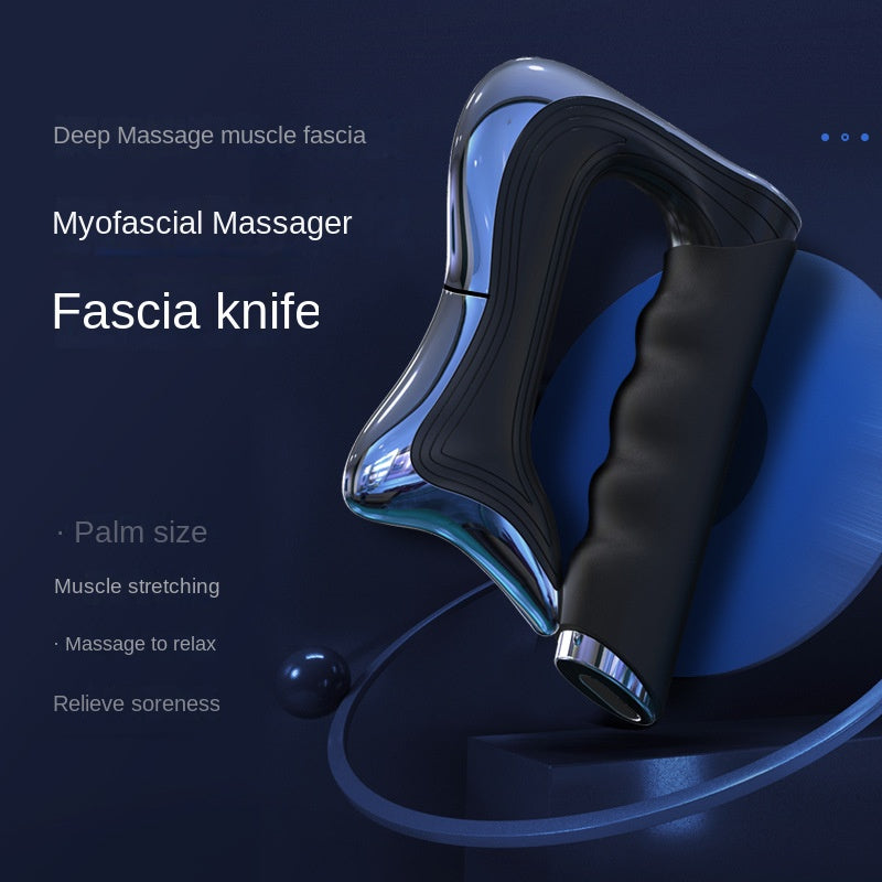 Zinc Alloy Fascia Scraper Guasha Tool Deep Muscle Relaxation Massager