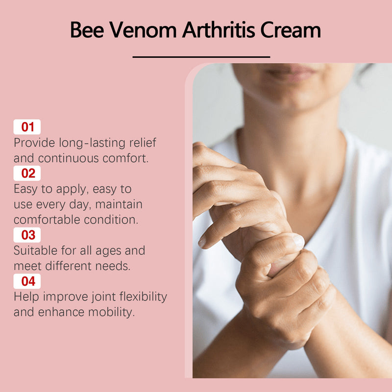 Bee Venom Joint Care Cream Gentle Care For Joints And Muscles Body Massage Moisturizing Repair Cream