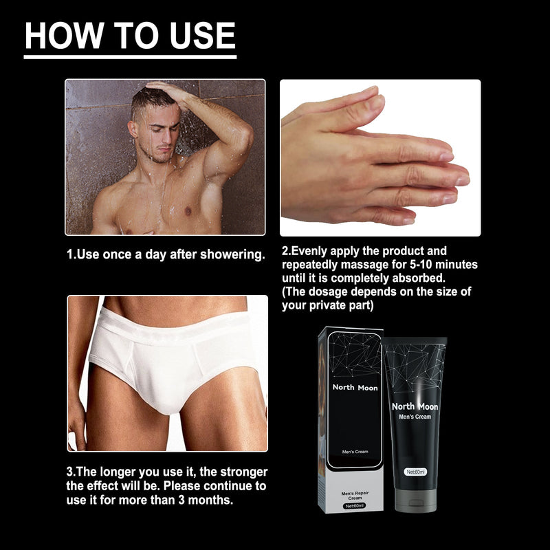 Men's Repair Cream For Men's Private Areas To Prevent Odor Maintenance Nourishing Exercise Massage Cream