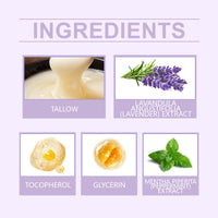 Lavender Grass Fed Tallow Moisturizer Deep Moisturizing Soft Skin Relief Dry Moisturizer