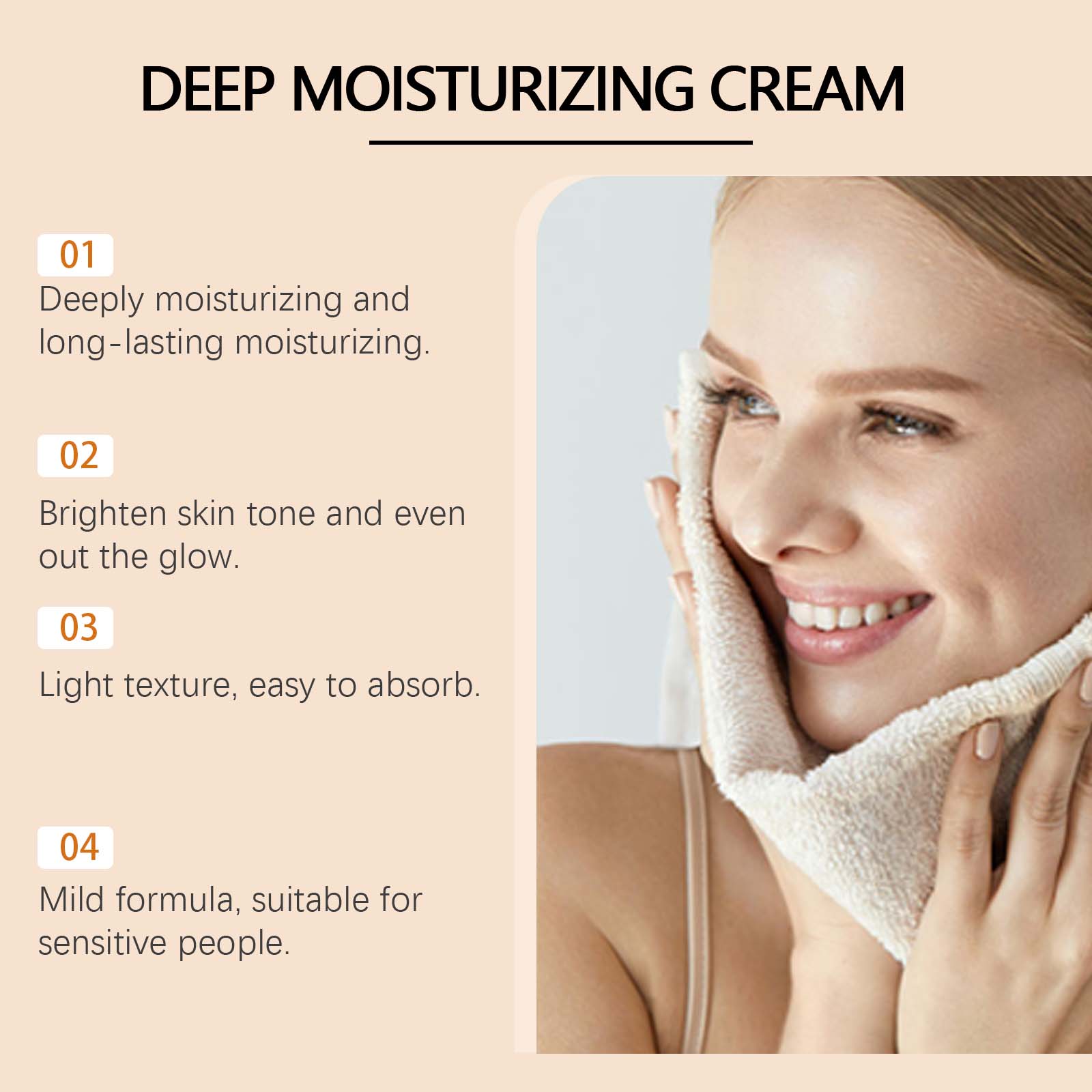 Deep Moisturizing Whitening Cream For Face And Eyes Hydrates And Reduces Fine Lines And Brightens Skin Whitening Cream