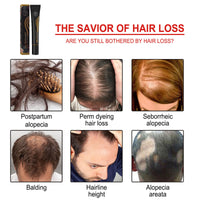 EELHOE Ball Massage Thickening Long Hair Lotion, Thick Thin Hair Anti-Breaking Hair Nourishing Hair Rolling Bead Massage Treatment