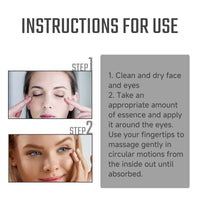 Instant Eye Care Essence Reduces Wrinkles And Dark Circles, Brightens Skin, And Moisturizes The Skin Around The Eyes