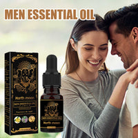 Men Essential Oil, Men's Body Care Enhance Endurance Vitality Massage Treatment Essential Oil