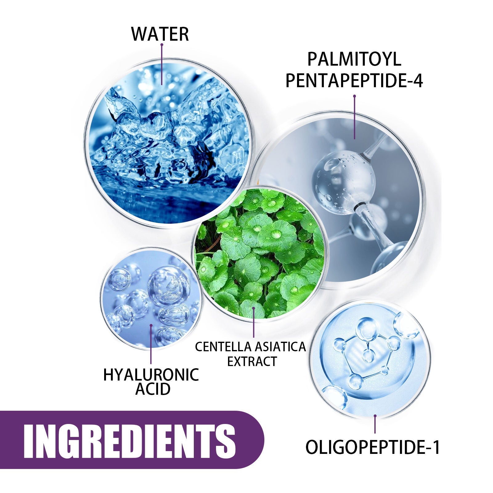 West&Month Oligopeptide-1 Complex Serum, Lighten Facial Fine Lines Moisturize And Firm Skin Essence