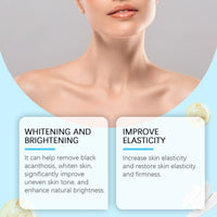 Ouhoe Black Acanthoderm Whitening Cream Soft Moisturizing, Moisturizing, Tender Skin Refreshing, Non-Greasy Elbow Neck Line Care