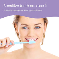 EELHOE Purple Corrector, Clean Stains Whitening Teeth Care Gums Fresh Mouth Care Toothpaste