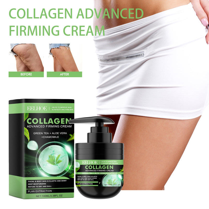 Collagen Advanced Firming Cream, Whole Body Moisturizing Improve Dry Rough Tender Fine Smooth Firming Cream