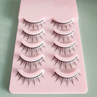 Cartoon Bushy Black Terrier Big Devil False Eyelashes Whole Piece Barbie Eyelashes Natural Little Devil