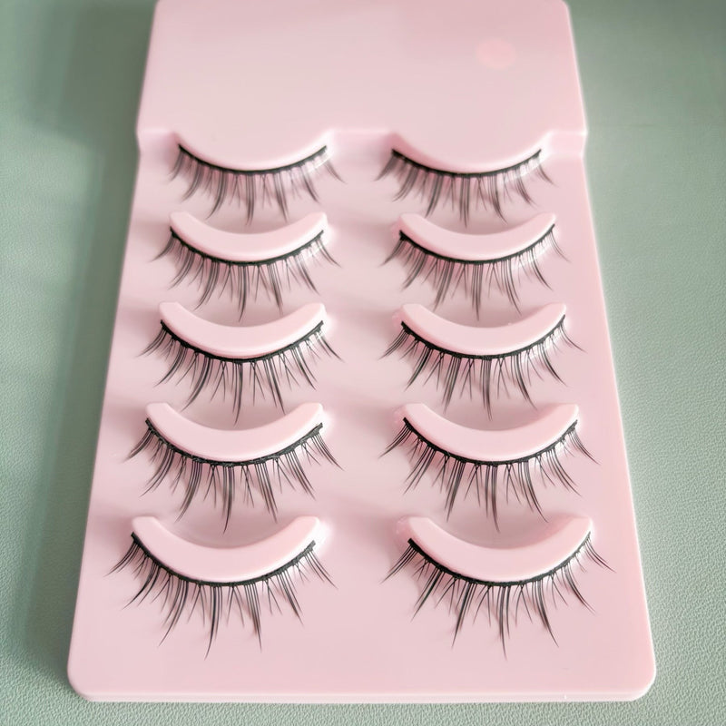 Cartoon Bushy Black Terrier Big Devil False Eyelashes Whole Piece Barbie Eyelashes Natural Little Devil