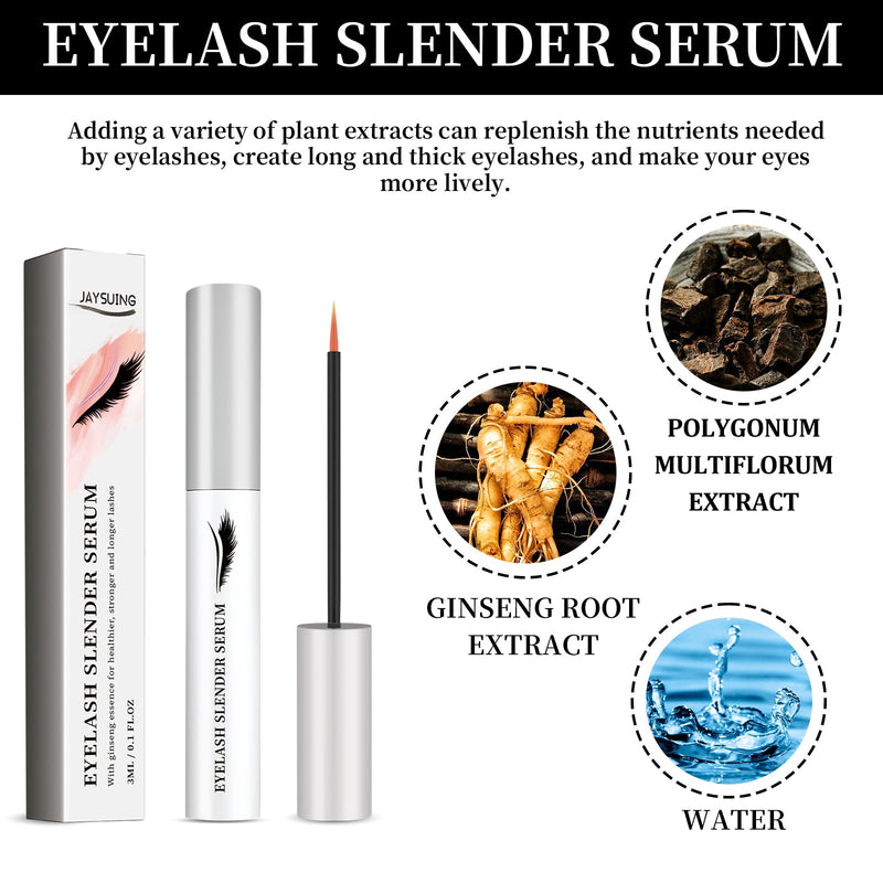 Eyelash Slender Serum, Black Eyelashes Beautiful Thick Curl Curl Long Mild Not Easy To Faint Mascara