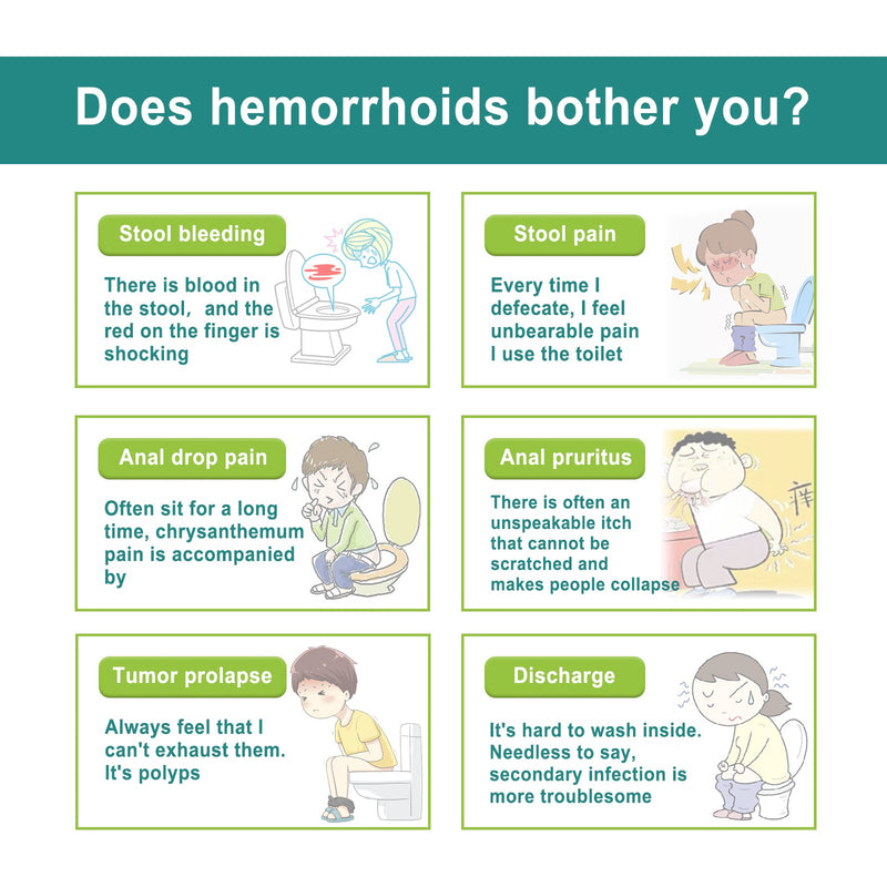 Naturally Forces Hemorrhoids Capsules, Ease Crissum Itching Inside And Outside Mixture Boils Anal Shu Paste Meat Elimination Hemorrhoids Paste Ball