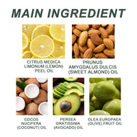 Refreshing Lemon Handcrafted Body Oil, Chun White Brighten The Moist Skin Moisturizing Body Oils