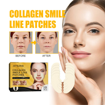 Collagen Smile Line Patch, Firming Smile Line And Smoothing Wrinkles Collagen Facial Patch