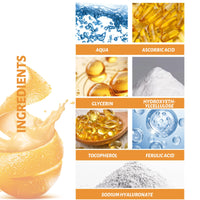 Vitamin C+E Essence Reduces Fine Lines, Hydrates, Brightening, And Restores Dark Skin