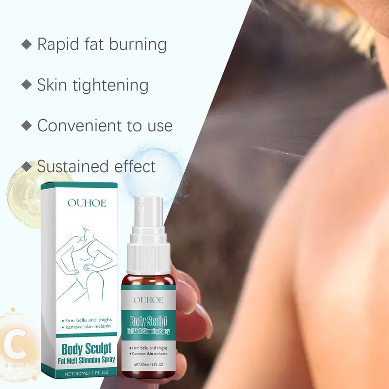 OUHOE Body Sculpting Spray - Lifts Belly & Body, Slimming Shape Care