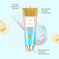 Oralhoe Brightening Toothpaste, Gentle Daily Care Toothpaste For Removing Stains, Brightening And Refreshing, And Reducing Odors