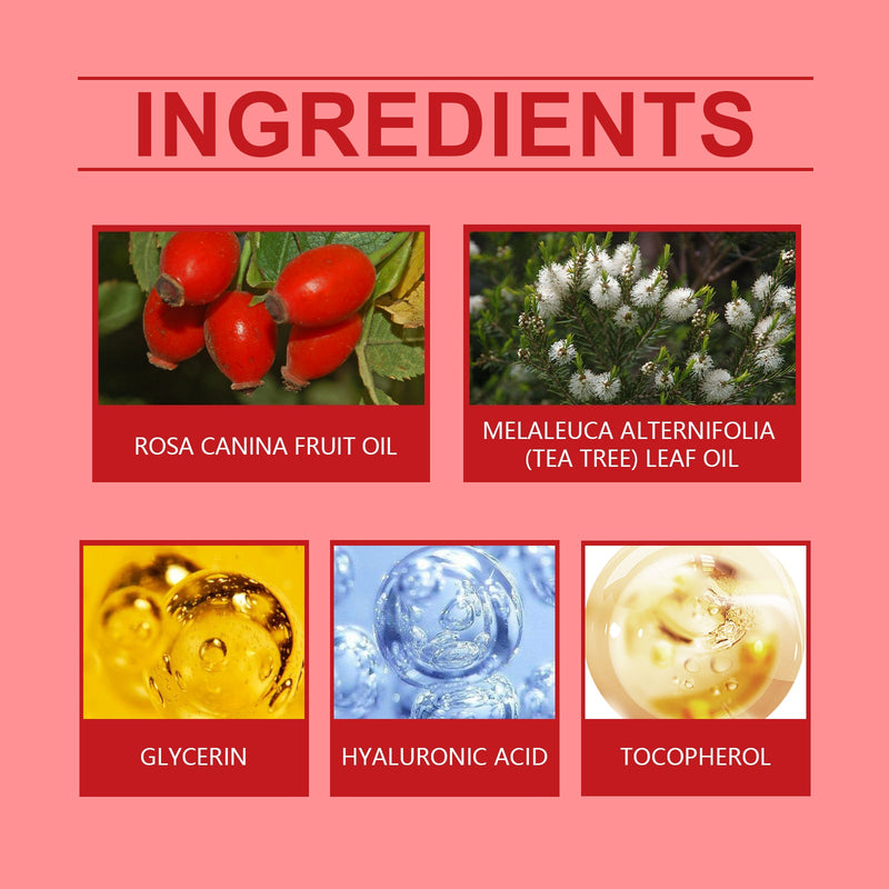 Ouhoe Rosehip Seed Wart Essence Oil Skin Label Repair And Fade Mole Corns Meat Kernel Essence