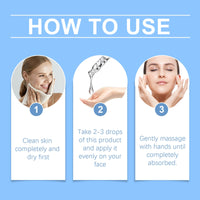 Ouhoe Anti-Wrinkle Facial Essence, Lightens Fine Lines And Moisturizes And Hydrates Facial Wrinkle, Firming And Brightening