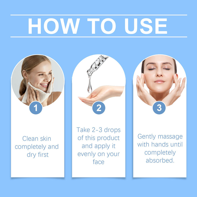 Ouhoe Anti-Wrinkle Facial Essence, Lightens Fine Lines And Moisturizes And Hydrates Facial Wrinkle, Firming And Brightening