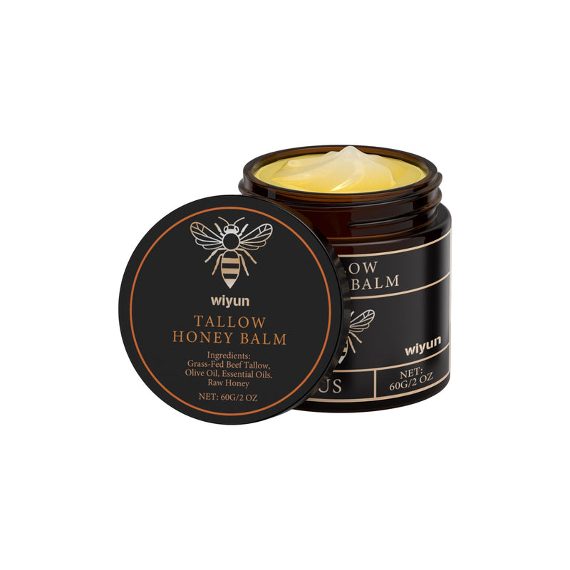 Wiyun The Beef Tallow Honey Moisturizing Cream Is A Gentle, Hydrating, Refreshing, Non-Sticky And Smooth Skin Moisturizing Cream