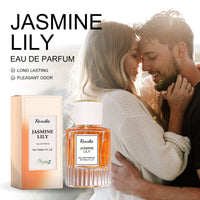 Lily Women Pheromone Perfume, Wrist Behind Ear Neck Natural Long-Lasting Light Fragrance Delicate Elegance Exudes Feminine Charm