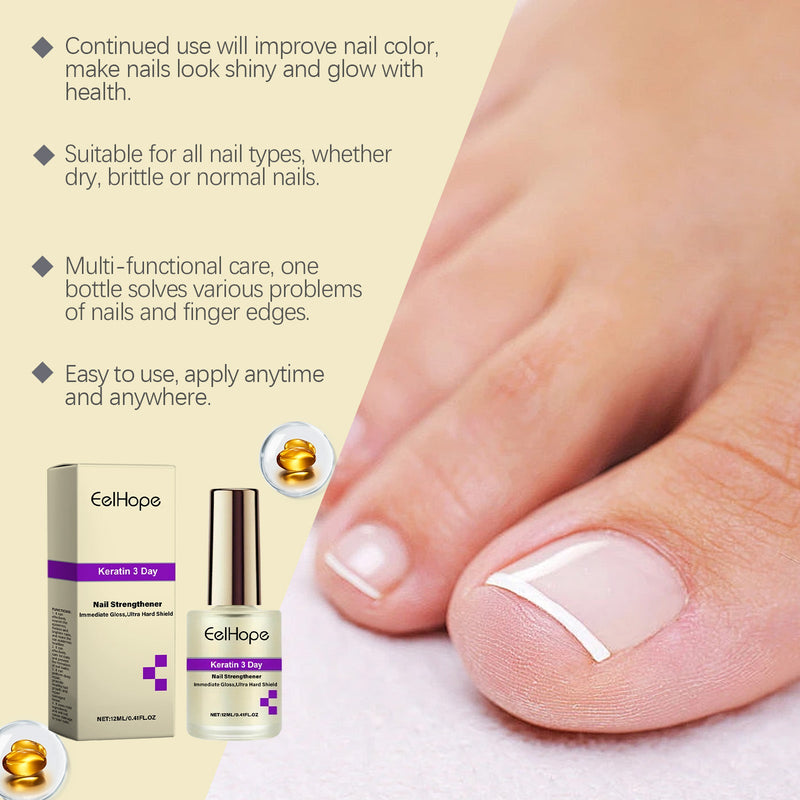 Eelhope Nail Care Solution Hand, Foot, And Nail Exfoliating Soft Nail Moisturizing And Brightening Nail Care Essence