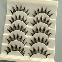 Cartoon Bushy Black Terrier Big Devil False Eyelashes Whole Piece Barbie Eyelashes Natural Little Devil