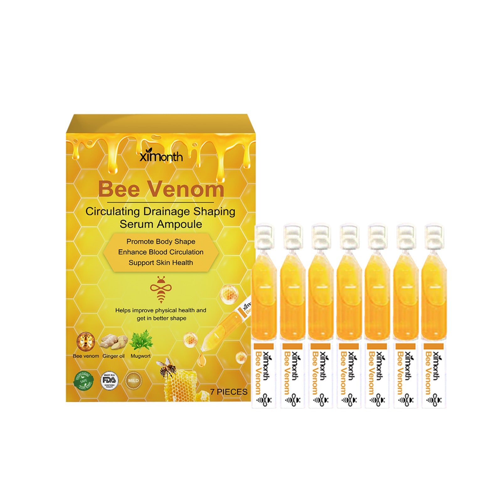 Slimming Essence Ampere Gentle Care Sculpting, Firming And Moisturizing Skin Light Body Essence