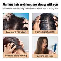Hair Root Nourishing Scrub, Cleans Scalp Moisturizes Hair Roots, Smooth And Dense Hair Care Scrub