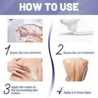 OUHOE Skin Care Cream Moisturizing Body Skin Label Gentle Moisturizing Clean Smooth Kayo Care Cream