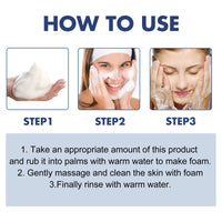Facial Cleanser, Deep Clean Pores, Reduce Acne Marks, Moisturize, Soft And Firm Skin