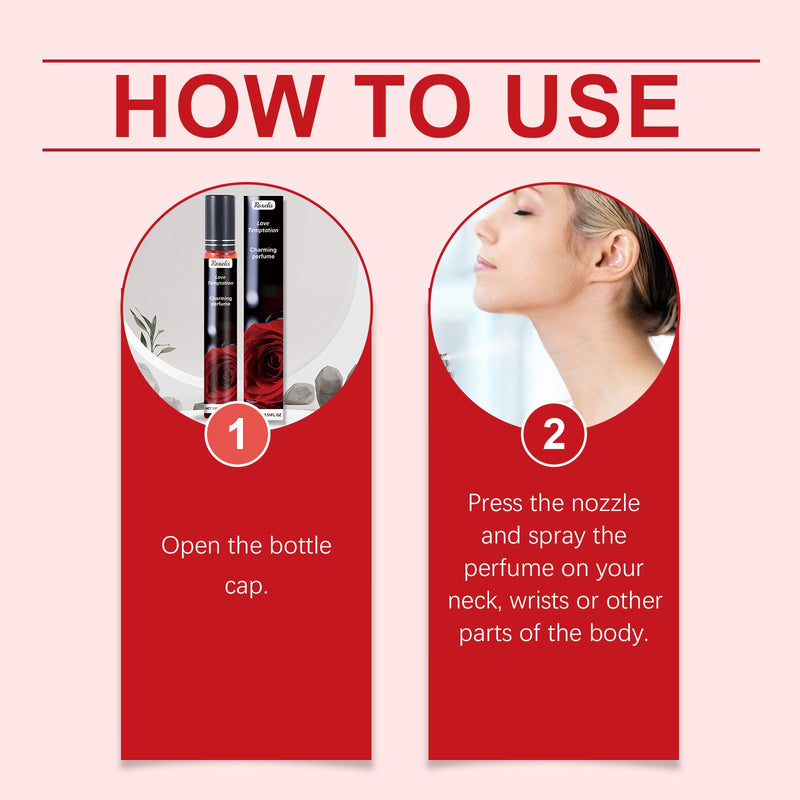 Charm Perfume Series Portable Niche Stay Fragrance Gentle Date Behind The Ear Neck Atmosphere Light Elegant Fresh Perfume