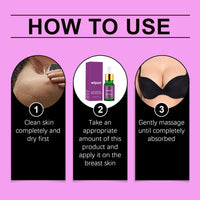 Wiyun Chest Care Essential Oil Moisturizes And Firmers Chest Care And Lifts Skin Beauty Massage Oil
