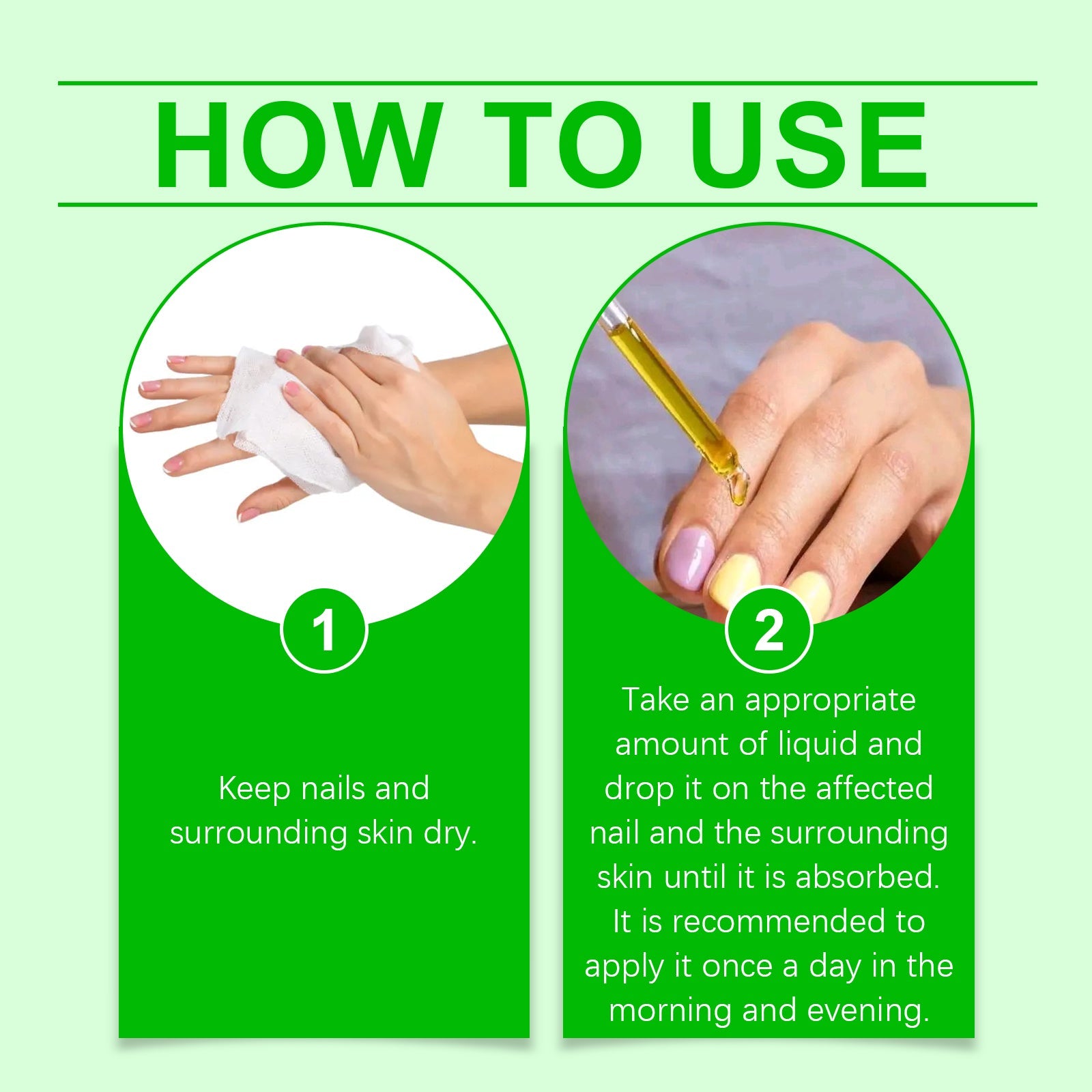 Grey Nail Repair Solution For Hands, Feet, Nails, Soft Nails, Thick Toes And Damaged Nails