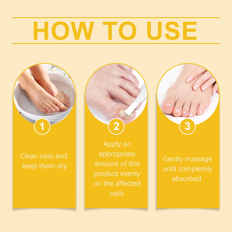 Ouhoe Grey Nail Care Solution Gently Repair Firm Grey Nails Thickening Nails Moisturizing For Healthy Nails