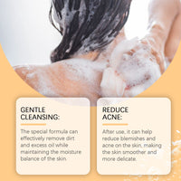 OUHOE Clean The Body Soap Deeply Clean The Skin Moisturizing Soap Fragrance Rich Foam Body Care